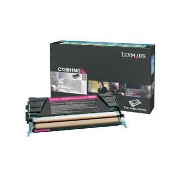 LEXMARK Toner Lexmark magenta | return | 10000pgs | C736/X736/X738