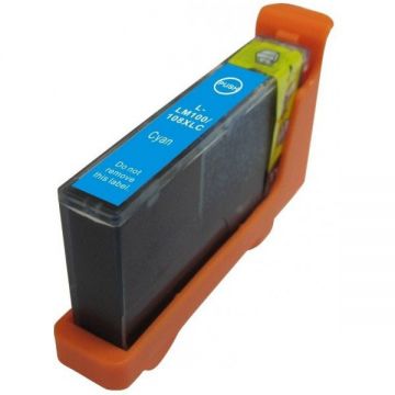 Cartus inkjet compatibil LEXMARK L-LM100/108C, 12.5ml, Cyan