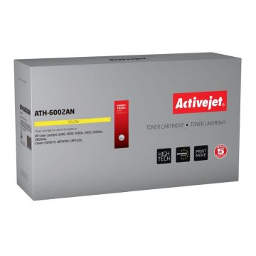 Cartus toner compatibil Q6002 124A Yellow pentru HP, Premium Activejet, Garantie 5 ani