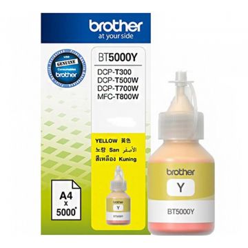 Cerneala originala BROTHER BT5000Y Yellow