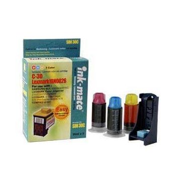 Kit complet de refil cerneala color cartuse originale Lexmark 80 85 60 19 20 25