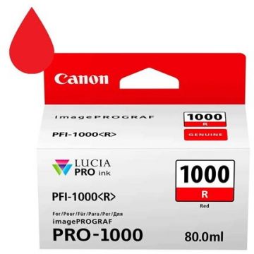 Canon Cartus cerneala Lucia Pro PFI-1000 Red pentru imagePROGRAF PRO-1000