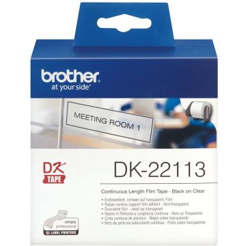 brother Banda Laminata Etichete Brother DK22113, 62mm x 15,24m