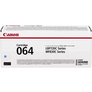 Canon Toner 064, Canon, 5000 pagini, Cyan