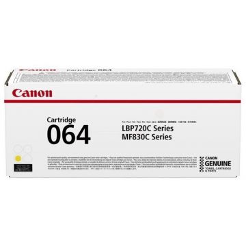 Canon Toner 064, Canon, 5000 pagini, Galben