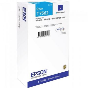 Epson Cartus Epson T7562, Singlepack, 1 x 14.0 ml, Cyan, L