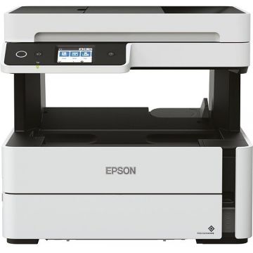 Epson Imprimanta multifunctionala Epson M3180, InkJet CISS, Monocrom, A4, Duplex, Retea, Wi-Fi