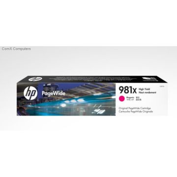 HP Ink HP 981X magenta | 10 000 pgs | HP PageWide Enterprise 556/586