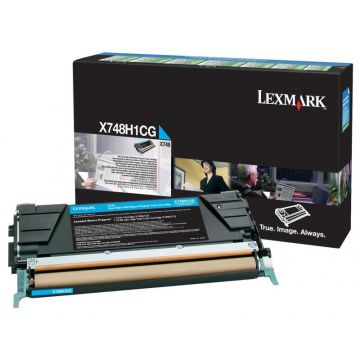 LEXMARK Cartuş toner cyan de mare capacitate LEXMARK X748H1CG