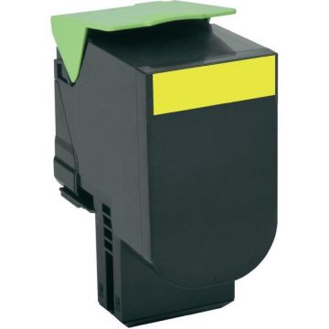 LEXMARK Cartus toner Lexmark 80C0H40, yellow, 3 k