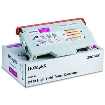 LEXMARK CARTUS TONER MAGENTA 20K1401 6,6K ORIGINAL LEXMARK OPTRA C510