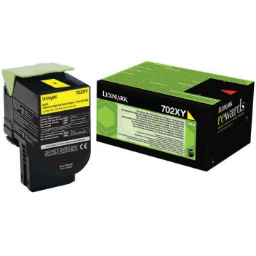 LEXMARK CARTUS TONER YELLOW RETURN NR.702XY 70C2XY0 4K ORIGINAL LEXMARK CS510DE