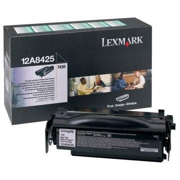 LEXMARK LEXMARK 12A8425 BLACK TONER