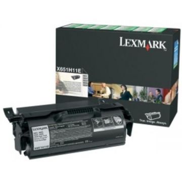 LEXMARK LEXMARK X651H11E BLACK TONER