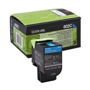 LEXMARK Toner Lexmark 802CE Cyan