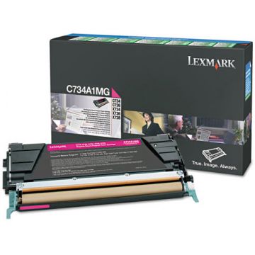 LEXMARK Toner Lexmark magenta | return | 10000pgs | C748