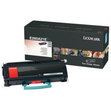 LEXMARK Toner Lexmark negru| 3500pgs | E260/E260d/E260dn/E360d/E360dn/E460dn/E460dw