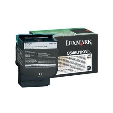 LEXMARK Toner Lexmark negru | 8000pgs | return | C546 / X546