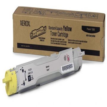 XEROX CARTUS TONER YELLOW 106R01216 5K SN ORIGINAL XEROX PHASER 6360N