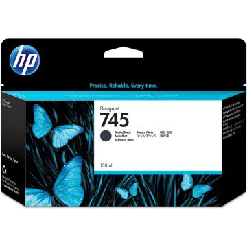 HP Cartus Cerneala HP 745, 130 ml, Negru Mat