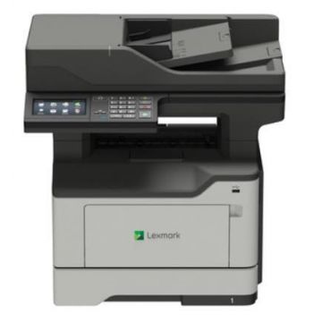 Multifunctional Laser LEXMARK MX521ADE, A4, monocrom, Retea, Wi-Fi optional, Duplex, ADF