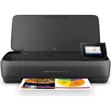 Multifunctionala OfficeJet 250 Mobile InkJet Color A4 Wi-Fi Black