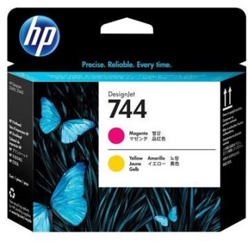 HP Cap Printare HP 744, Magenta/Galben