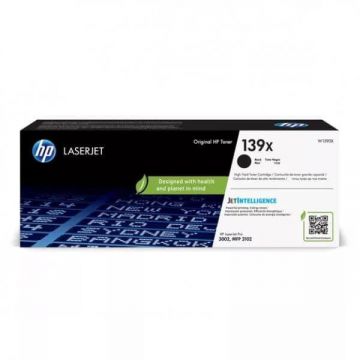 HP Toner imprimanta, HP, Compatibil cu HP 139X, 4000 pagini, Negru