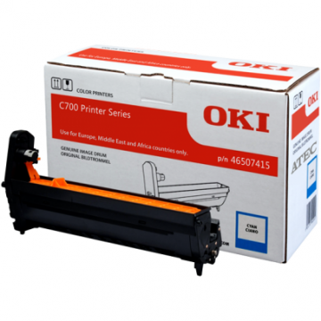 Oki Drum Oki 46507415 C712 30k, Cyan