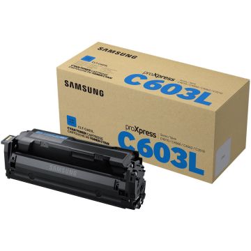 Samsung Toner Samsung CLT-C603L, 10000 pagini, Cyan