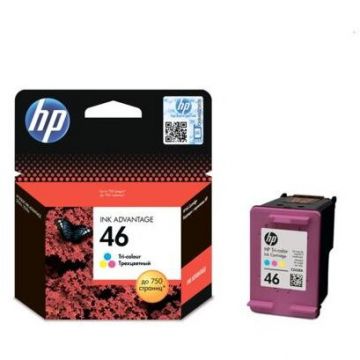 HP Cartus Cerneala HP 46 Color CZ638AE