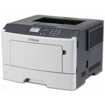 Imprimanta Second Hand Laser Monocrom Lexmark MS510DE, A4, 42 ppm, 1200 x 1200 dpi, Retea, USB, Duplex