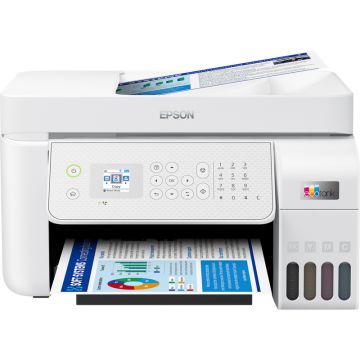 Multifunctionala Epson EcoTank L5316, InkJet CISS, Color, Format A4, Retea, Wi-Fi, Fax