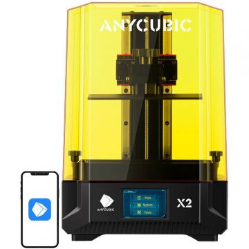 ANYCUBIC Imprimanta 3D cu rasini Anycubic Photon Mono X2, 122x96x200 mm, model 2023