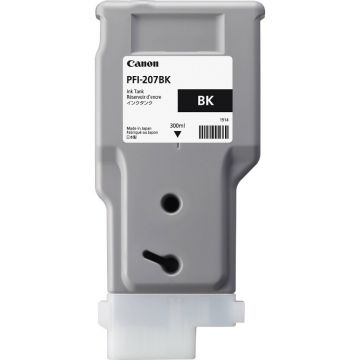 Canon CANON PFI207B BLACK INKJET CARTRIDGE