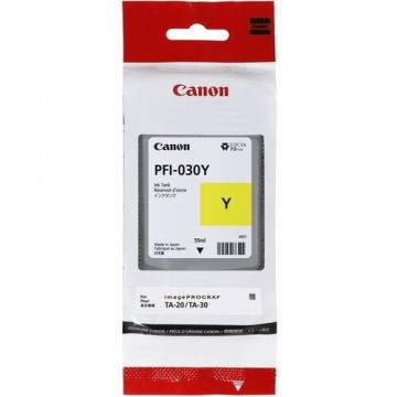 Canon Cartus cerneala Canon PFI-030Y, 3492C001AA, Galben