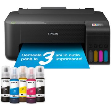 Epson Imprimanta Multifunctionala inkjet color EPSON EcoTank L1230 CISS, A4, USB