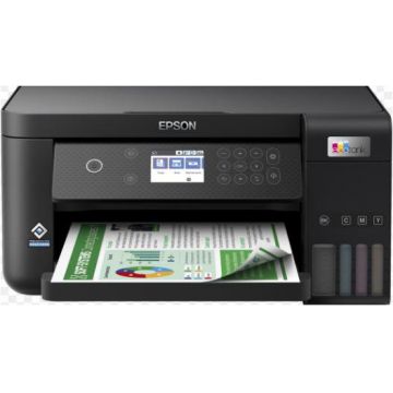 EPSON L6260 CISS COLOR INKJET MFP Multifunctional inkjet color Epson EcoTank CISS L6260, dimensiune A4 (Printare,Copiere, Scanare), printare borderless, viteza 33ppm alb-negru, 20ppm