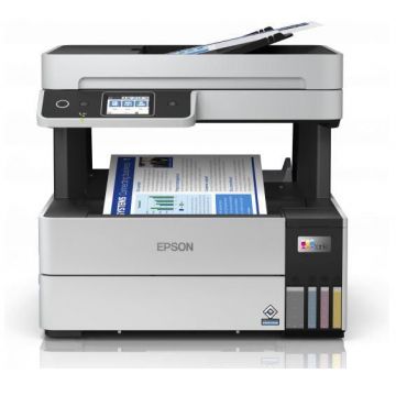 EPSON L6490 CISS COLOR INKJET MFP Multifunctional inkjet color Epson EcoTank CISS L6490, dimensiune A4 (Printare,Copiere, Scanare, Fax), printare borderless, viteza 37ppm alb-negru,