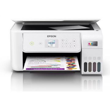 Epson Multifunctional Epson EcoTank L3286, A4, Color, 10 ppm, USB, Wireless (Alb)