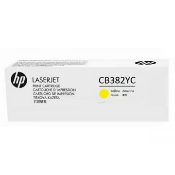 HP CARTUS TONER SBD YELLOW CB382YC 31K SN ORIGINAL HP LASERJET CP6015N