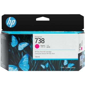 HP HP 738 130-ml Magenta DesignJet ink cartridge 1 pc(s) Original Standard Yield