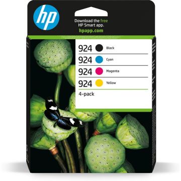 HP HP 924 CMYK Original Ink Cartridge 4-Pack