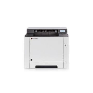 Imprimanta Refurbished Laser Color Kyocera P5021CDN, A4, 21 ppm, 1200 x 1200 dpi, Duplex, USB, Retea