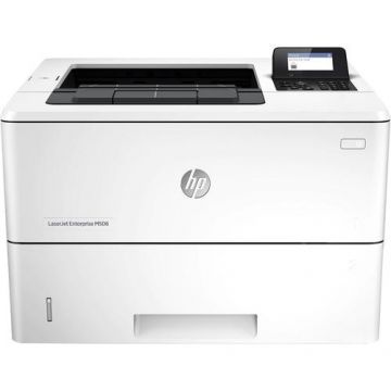 Imprimanta Refurbished Laser Monocrom HP LaserJet Enterprise M506dn, Duplex, A4, 43ppm, 1200 x 1200, USB, Retea, Toner Nou 9k