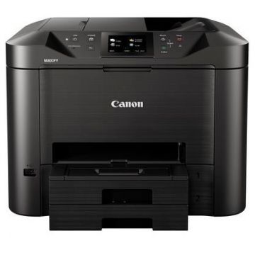 Multifunctional Canon Maxify MB5450, Inkjet, A4, 24 ppm, Duplex, ADF, Retea, Wireless (Negru)