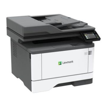 Multifunctional laser Lexmark MX431ADN, A4, Monocrom, 40 ppm, Duplex, USB, Retea + 3 ani Garantie (Negru/Alb)