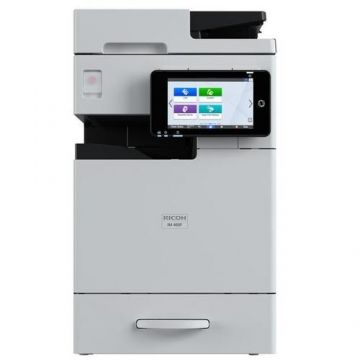 Multifunctional Ricoh IM460F, A4, Monocrom, 46 ppm, DADF, USB, Retea + Toner Ricoh 842610 13.500 pagini (Alb)