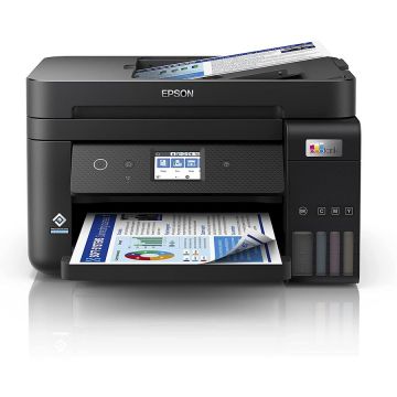 Multifunctionala EcoTank ET-4850, multifunction printer (black, scan, copy, fax, USB, LAN, WLAN)