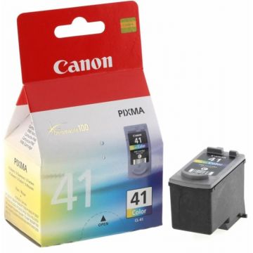 Cartus cerneala Canon CL-41, color, capacitate 21ml / 155 pagini, pentru Canon Pixma IP1200, Pixma IP1300, Pixma IP1600, Pixma IP1700, Pixma IP1800, Pixma IP1900, Pixma IP2200, Pixma IP2500, Pixma IP2600, Pixma IP6210D, Pixma IP6220D, Pixma MP140, Pixma